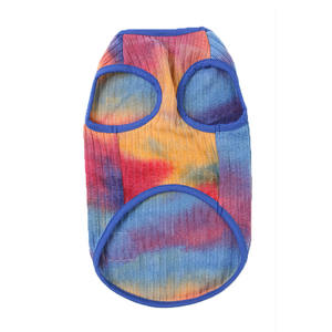 Kaus poliester dapat dicuci Breathable terlaris kaus tanpa lengan cetak hewan peliharaan untuk anjing dan kucing pakaian hewan peliharaan nyaman - Product Image 4