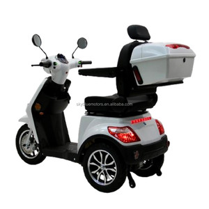 Scooter Eléctrico de 3 Ruedas de Alta Resistencia 2026 para Almacén en la UE, 25 KM/H, 1000W, Autonomía de 60-80 KM, Suspensión Completa, <span class=keywords><strong>Control</strong></span> por App - Product Image 4
