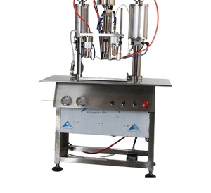 Filling Sealing Machine <b>Spray</b> Can Air Freshener Filler Aerosol Gas Filling and Sealing Machine for <b>Spray</b> Can - Product Image 3