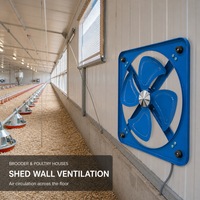 F30 Brutkasten-Ventilator 1400 U/min Kugellager AC 220V Metallflügel Aluminiumlegierung Lange Lebensdauer Inkubator-Schrank Luftzirkulation ODM OEM