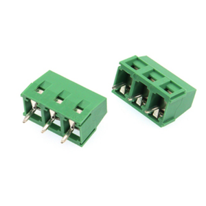Électronique intelligente enfichable 5.0MM 2P 3P KF126 <span class=keywords><strong>KF127</strong></span> KF128 KF301 KF3.96 Bornier à vis PCB - Product Image 5