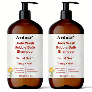 Bagnoschiuma dell'hotel tonificante e rinfrescante, Mini e articoli da toeletta per gli ospiti di piccole dimensioni alla rinfusa - Product Image 5