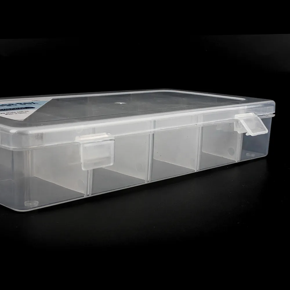 21971 10 Gitter Clear Plastic Organizer Box Aufbewahrung behälter Schmuck Kunststoff box mit Trennwänden für Perlen Art DIY Crafts Schmuck