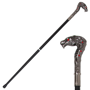 Black Dragon T-Handle Luxury Walking Stick Party Fashion Elegant Walking Stick Decorative Cospaly Cane <strong>Knob</strong> Crosier - Product Image 1