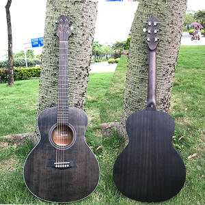 36 Inch Bán Buôn/OEM Giá Rẻ Cây Đàn Guitar Giá, Vân Sam, Cây Guitar,Satin Fnish Acoustic Guitar - Product Image 4