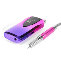 Nouvelle perceuse à ongles sans brosse 35000 tr/min lime à ongles électrique rechargeable portable professionnelle