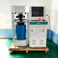 Máquina de Ensayo de Compresión por Microordenador con Servomotor 1000-3000kN ASTM para Hormigón en Cubos, Bloques y Cilindros