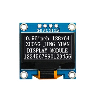 โมดูลจอแสดงผล OLED ขนาด 0.96 นิ้ว 128x64 พร้อมไดรเวอร์ IC รุ่น SSD1315 อินเทอร์เฟซ IIC จอแสดงผล OLED ขาวดำ พร้อมแผงวงจร PCBA - Product Image 2