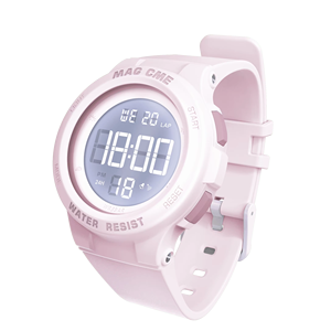 Reloj Deportivo Digital de Lujo para Niños con Pantalla LED, Resistente al Agua, Correa de Acrílico - Product Image 1
