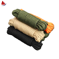 Cordon tressé réfléchissant haute résistance et léger de 5 mm avec 24/32/48 brins en nylon durable pour tentes et camping