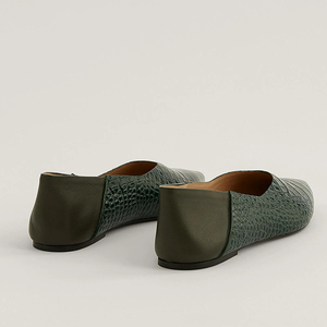 Logo personalizzato di Alta Qualità Confortevole <span class=keywords><strong>Punta</strong></span> <span class=keywords><strong>A</strong></span> <span class=keywords><strong>Punta</strong></span> Slip-on Vestito Da Balletto Appartamenti <span class=keywords><strong>A</strong></span> Piedi Scarpe Basse per Le Donne - Product Image 3
