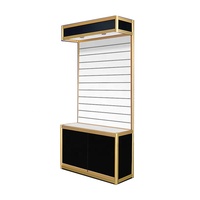 Vitrine professionnelle industrielle légère et robuste en verre - Présentoir rotatif en alliage d'aluminium avec éclairage LED pour usage commercial