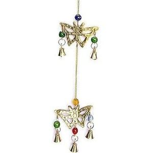 PARIJAT HANDICRAFT Vintage Style Indien Tenture Murale Cloches Papillon Laiton Chaîne Décorative Perles En Métal Objets Décoratifs - Product Image 2