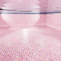 Usine prix de gros arc-en-ciel cristal verre mosaïque fond mur salle de bain cuisine Villa hôtel piscine mosaïque carrelage