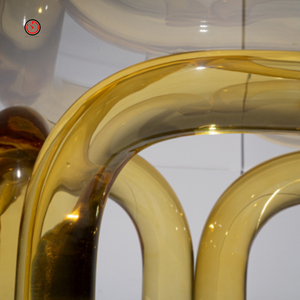 TT OEM tùy chỉnh phong cách hiện đại phong cách vòng trong suốt Bàn cà phê Acrylic hàng đầu cho phòng khách - Product Image 4