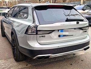 Fanale Posteriore a LED Nero Serie Venom Modificato per <span class=keywords><strong>Volvo</strong></span> <span class=keywords><strong>V90</strong></span> - Gruppo Ottico Trasparente - Product Image 3