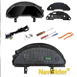 For Audi Q7 2005-2015 Instrument Cluster LCD <b>Digital</b> Dashboard Panel Carplay Gps Speedometer Virtual Cockpit Tachometer <b>Clock</b> - Product Image 3