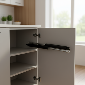 Amortiguadores de gas con varilla de 10 mm y cuerpo de 22 mm con ojal para uso en muebles y gabinetes - Product Image 3