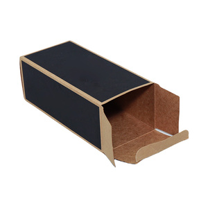 Boîte en papier kraft à double insertion à fermeture durable et élégante de qualité supérieure personnalisée pour les occasions d'emballage de cadeaux de luxe - Product Image 2