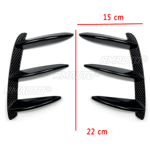 สปอยเลอร์กันชนหลังคู่สำหรับรถยนต์เมอร์เซเดสเบนซ์ W176 A200 A250 A260 A45 AMG พร้อมสติ๊กเกอร์ตกแต่งกันชนหลัง - Product Image 6