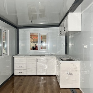 Casa Contenedor Modular Prefabricada Portátil Multifuncional con Sala de Estar de Diseño de Lujo - Product Image 4