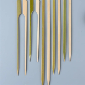 Palillos de Bambú Verde para Golf, Sushi, Frutas y Cócteles, Resistentes al Calor, Fáciles de Limpiar, con Logotipo Personalizado - Product Image 3