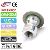 Lames de scie à graver miniatures Diamond Turbo, disques de coupe diamantés avec bride M14 pour la sculpture du béton, du granit et de la pierre