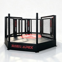 Jaula Octagonal Profesional Personalizable para MMA, Gimnasio de Boxeo, Muay Thai, Kickboxing, Jaula Elevada para Boxeo UFC