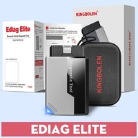 Herramienta de Diagnóstico Automotriz KINGBOLEN Ediag Elite CAN FD 2026, Sistema Completo, 15 Funciones de Reinicio, Bidireccional, Actualizaciones Gratuitas de por Vida, OBDScan para iOS y Android