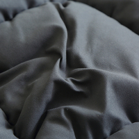 Großhandel Custom Polyester Weiß Dunkelgrau Gepolsterte Matratzen bezug Protektoren für Twin Queen King Betten für den Heimgebrauch