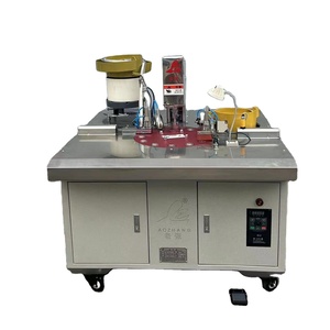 Nouvelle machine automatique brevetée LAOZHANG pour la fabrication de <span class=keywords><strong>boutons</strong></span> recouverts de tissu avec cœur PLC 220V pour <span class=keywords><strong>boutons</strong></span> de rembourrage Garantie 1 an - Product Image 1