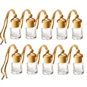 5ml <b>Mini</b> Air Freshener Essential Oil <b>Perfume</b> Glass Bottle 8ml Empty Car Hanging Diffuser Bottle - Product Image 2