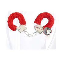 Menottes SM en peluche pour fétichisme, restraints sexuelles réglables, bracelets de cheville, menottes fourrées, jouets sexuels avec clés