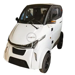 Mobil dewasa empat roda elektrik Mini 2024 dengan sertifikat untuk pasar Eropa Van listrik murni