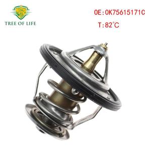 Tree Of Life Engine Thermostat 0K75615171C For Kia 82C Coolant <b>Temperature</b> <b>Control</b> - Product Image 5