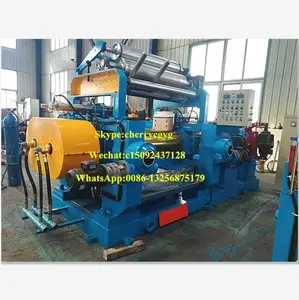 60kg Feeding capacity rubber mixing mill / two roll open mixing machine with Universal joint transmission