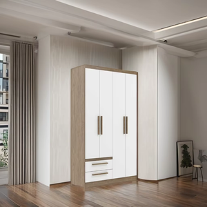 Armarios económicos de estilo moderno, <span class=keywords><strong>armario</strong></span> ligero para dormitorio, <span class=keywords><strong>armario</strong></span> portátil, <span class=keywords><strong>armario</strong></span> deslizante con <span class=keywords><strong>puertas</strong></span> - Product Image 1