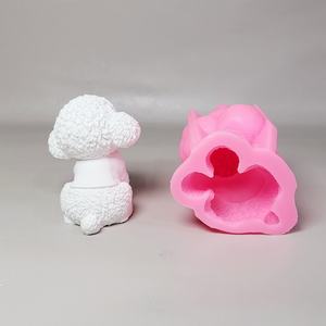 Moules de coulée en résine faits à la main pour bricolage ornements décoratifs Ins Style Silicone outils de bureau Teddy W0662 - Product Image 3