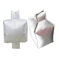 Sacs FIBC en aluminium imprimés en flexographie, résistants à l'humidité, avec soufflet de fond, capacité 1500 kg, 1 tonne, 1,5-2 tonnes, doublure LDPE personnalisable