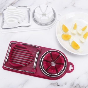 <b>Kitchen</b> <b>Accessories</b> Cooking Tools Stainless Steel Manual Banana Fruits Bread Hard Boiled Egg Cutter Slicer - Product Image 3