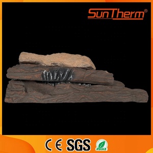 SUNTHERM Leños <span class=keywords><strong>Artificiales</strong></span> Modernos de Fibra Cerámica <span class=keywords><strong>para</strong></span> <span class=keywords><strong>Chimenea</strong></span> - Product Image 4