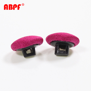 <span class=keywords><strong>Boutons</strong></span> de tige recouverts de tissu rouge de mode personnalisée de <span class=keywords><strong>haute</strong></span> qualité - Product Image 5