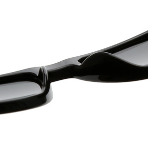 Lunettes de soleil polarisées grises à monture carrée, verres TAC UV400, unisexe, monture complète tendance 5004 - Product Image 4