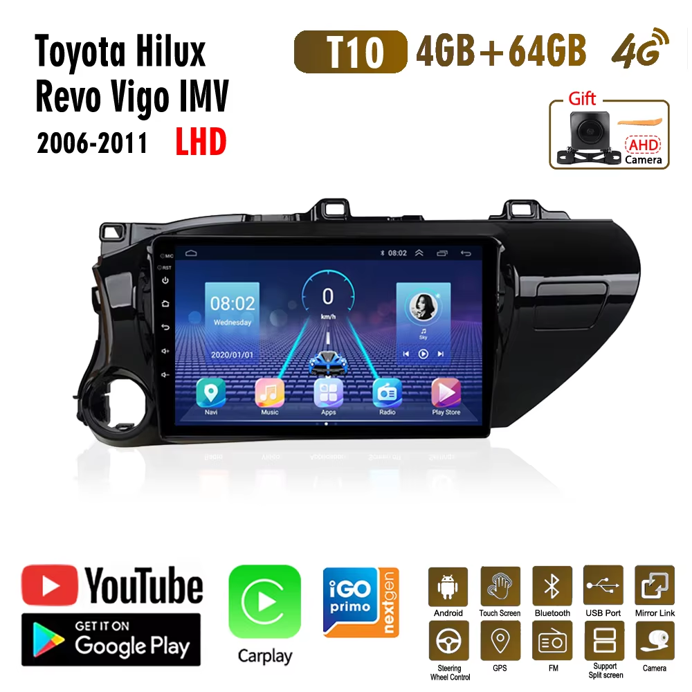 T10 4-64GB WIFI+4G L