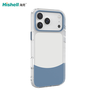 Pengiriman Cepat, Anti Jatuh, Anti Guncangan, Casing HP Transparan TPU dan PC untuk iPhone 17 Pro Max