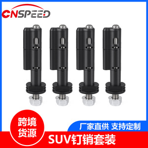 Paquete de 4 Correas de Amarre Cortas Negras con Trinquete para SUV, para Sujetar Carga en Vehículos - Product Image 5