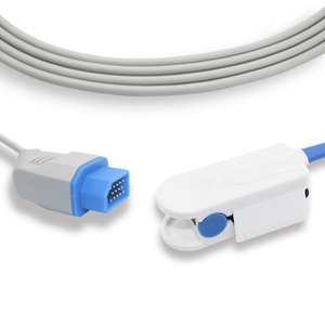 Medizinischer Wiederverwendbarer SpO2-<span class=keywords><strong>Sensor</strong></span> für Nihon Kohden BSM-2301K/2303K/2351/2353/4103/4113 Fingerclip für Erwachsene - Product Image 1