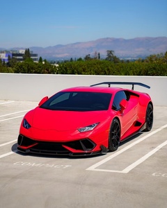 Kit carrosserie en fibre de carbone pour Lamborghini Huracan LP610, style VOS, avec lèvre avant et prise d'air, pour mise à niveau LP610 - Product Image 4