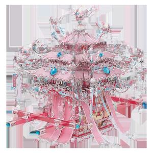 Nanyuan demir yıldız 3D Metal bulmaca modeli DIY oyuncak gümüş Sedan ve mutlu lamba F82234Y ve F72235Y ürün <span class=keywords><strong>Catego</strong></span> - Product Image 6