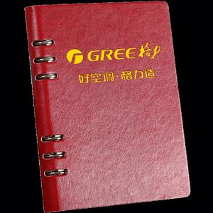 Carpeta de 6 Anillos, Hojas Sueltas, Cuaderno de Cuero A5, Cuaderno de Lujo para Negocios, Diario de Presupuesto - Product Image 2